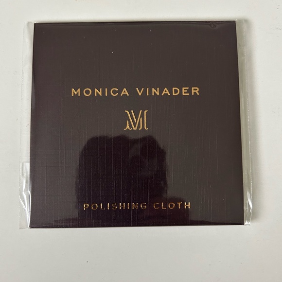 Set of 4 Monica Vinader Jewelry Sleeves and 1 Polishing Cloth - Picture 8 of 9